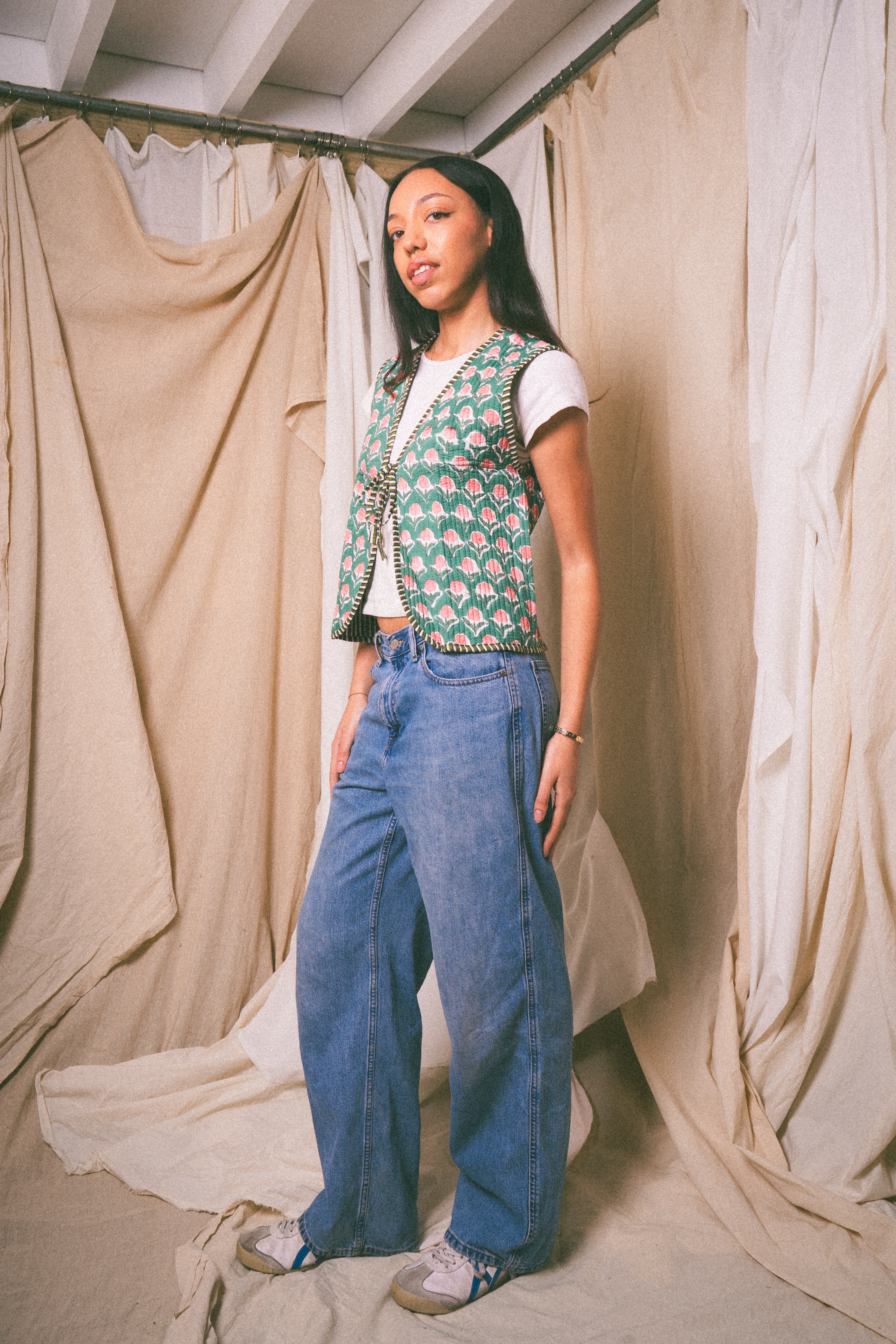 Green Amour Waistcoat - Levuroy