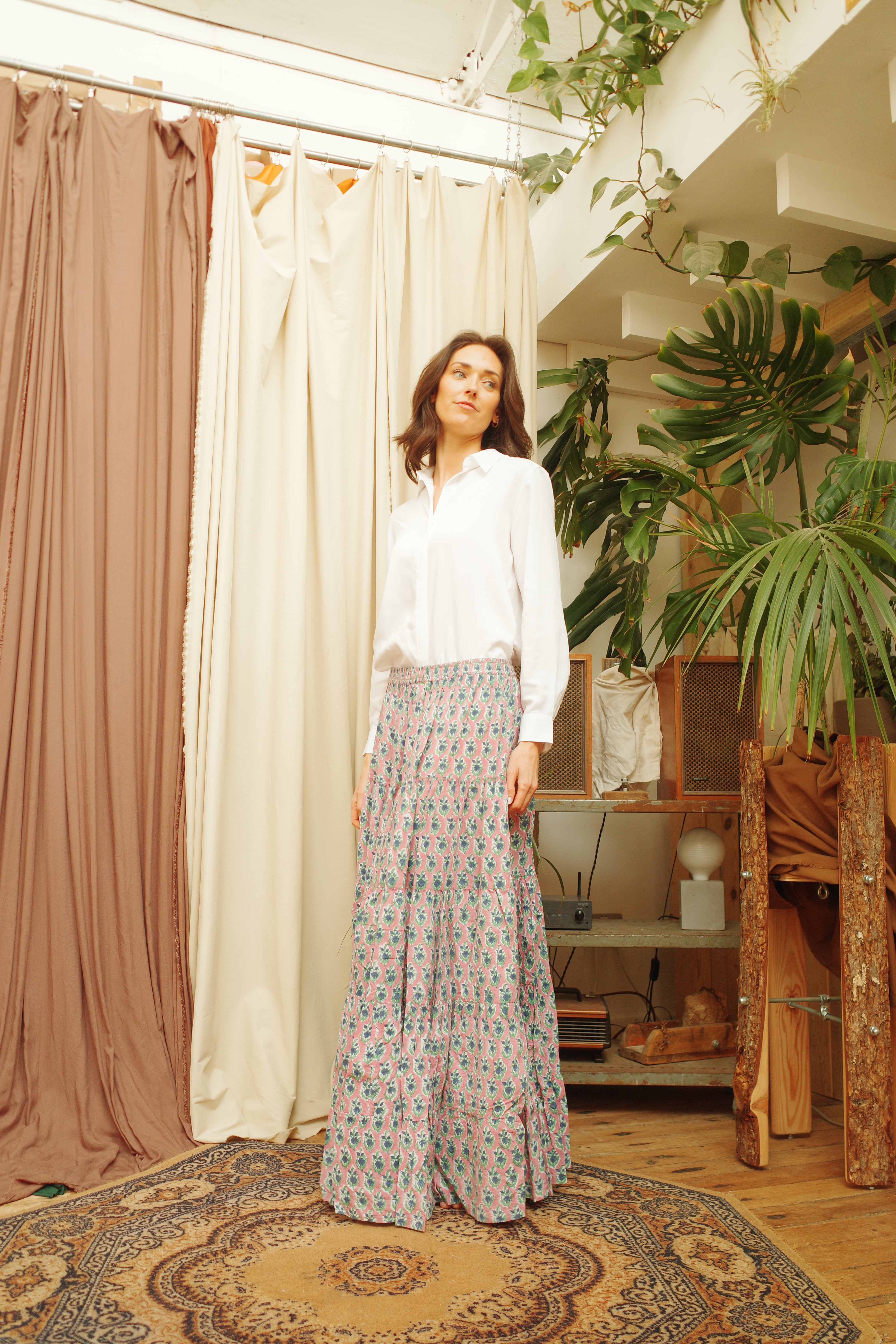 Pink Ivy Skirt - Levuroy