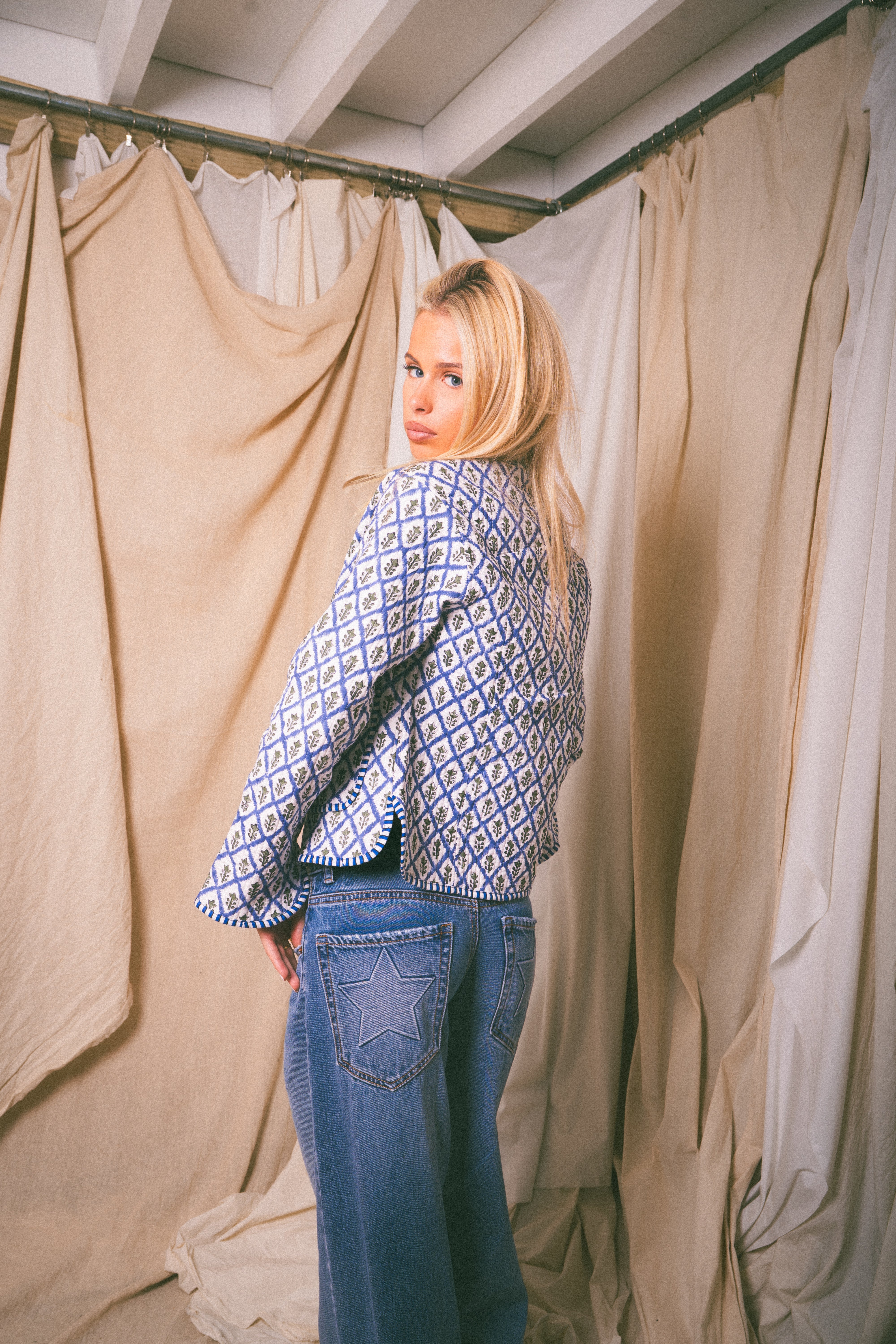 Royal Blue Alice Jacket