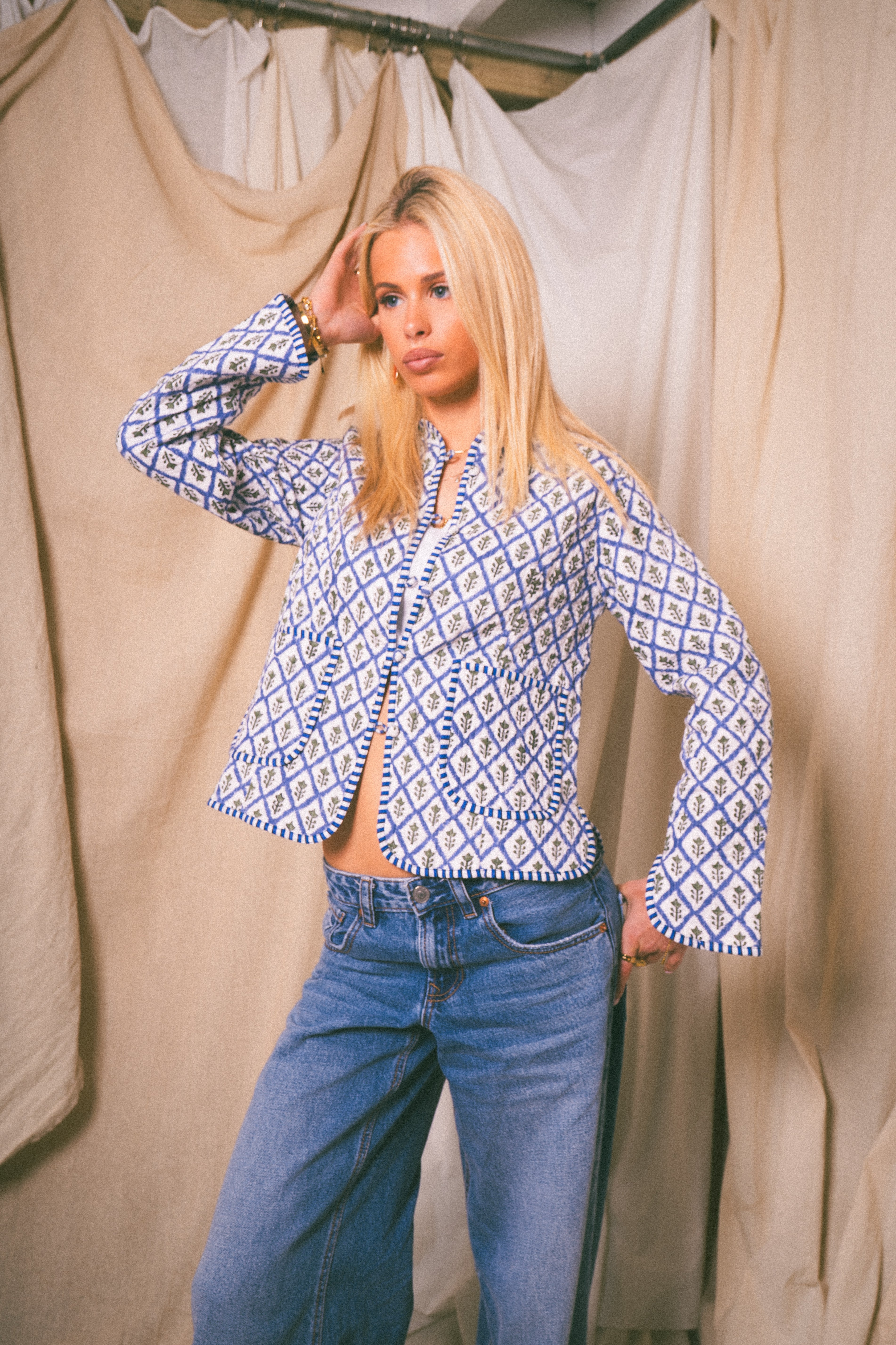 Royal Blue Alice Jacket