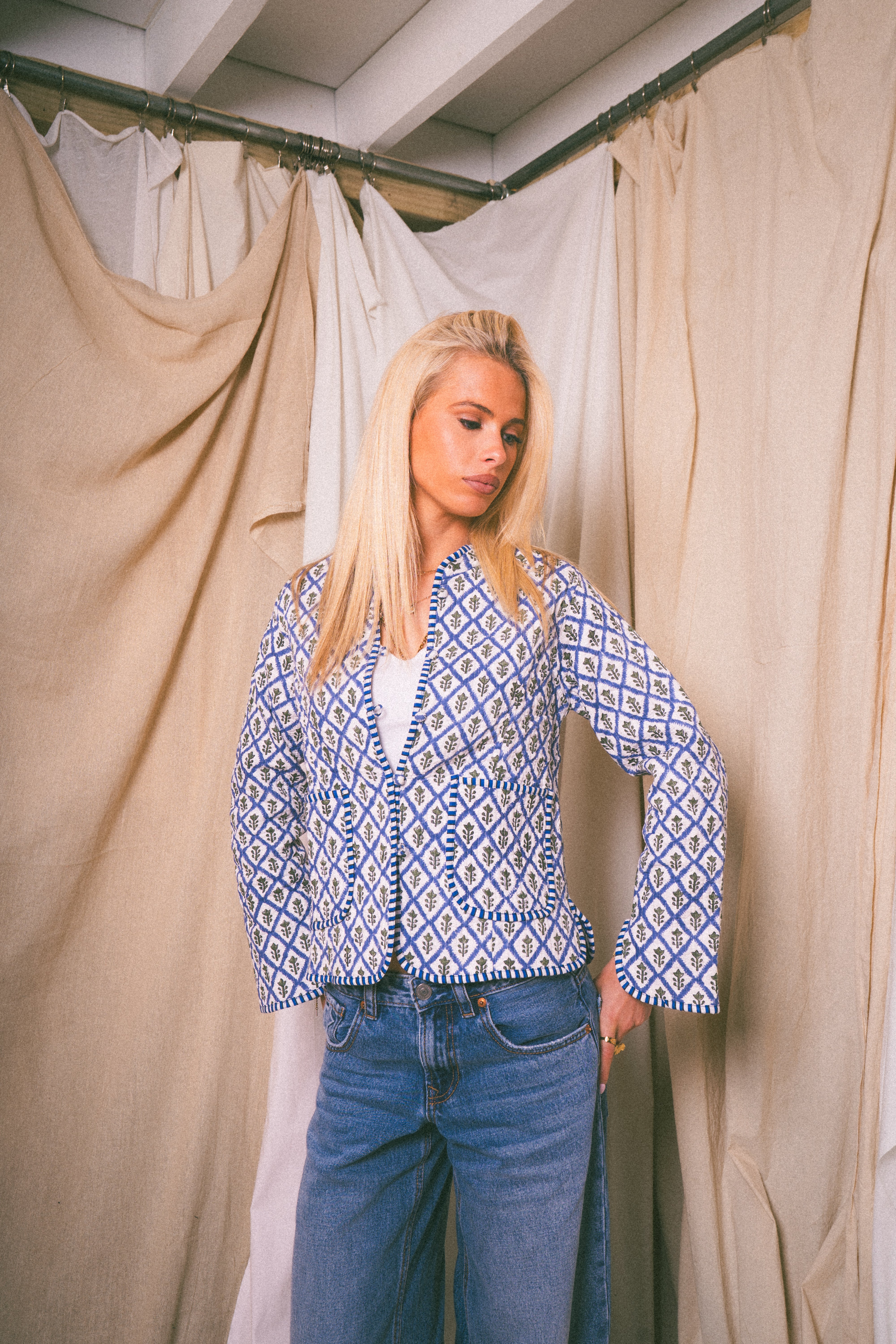 Royal Blue Alice Jacket