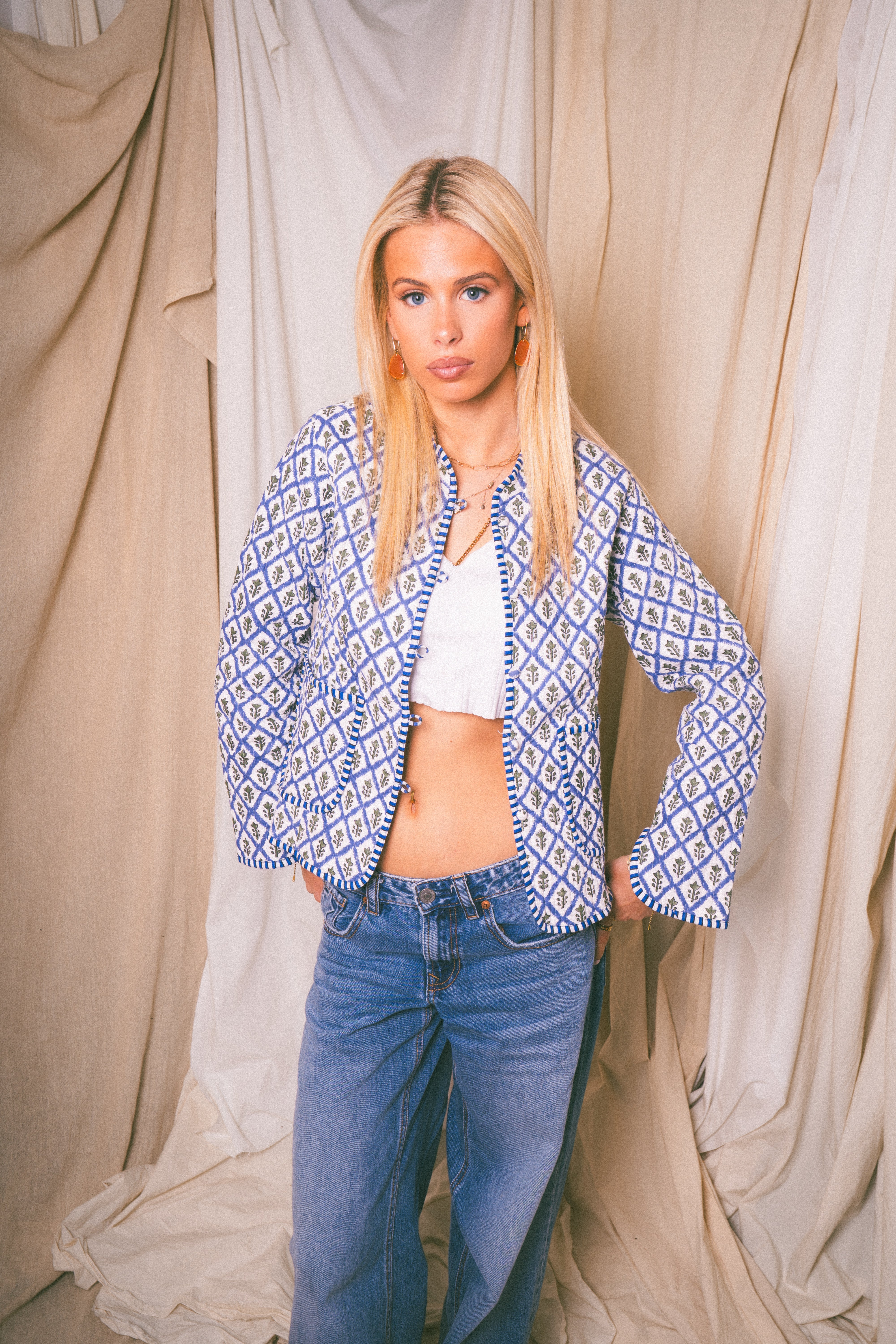 Royal Blue Alice Jacket