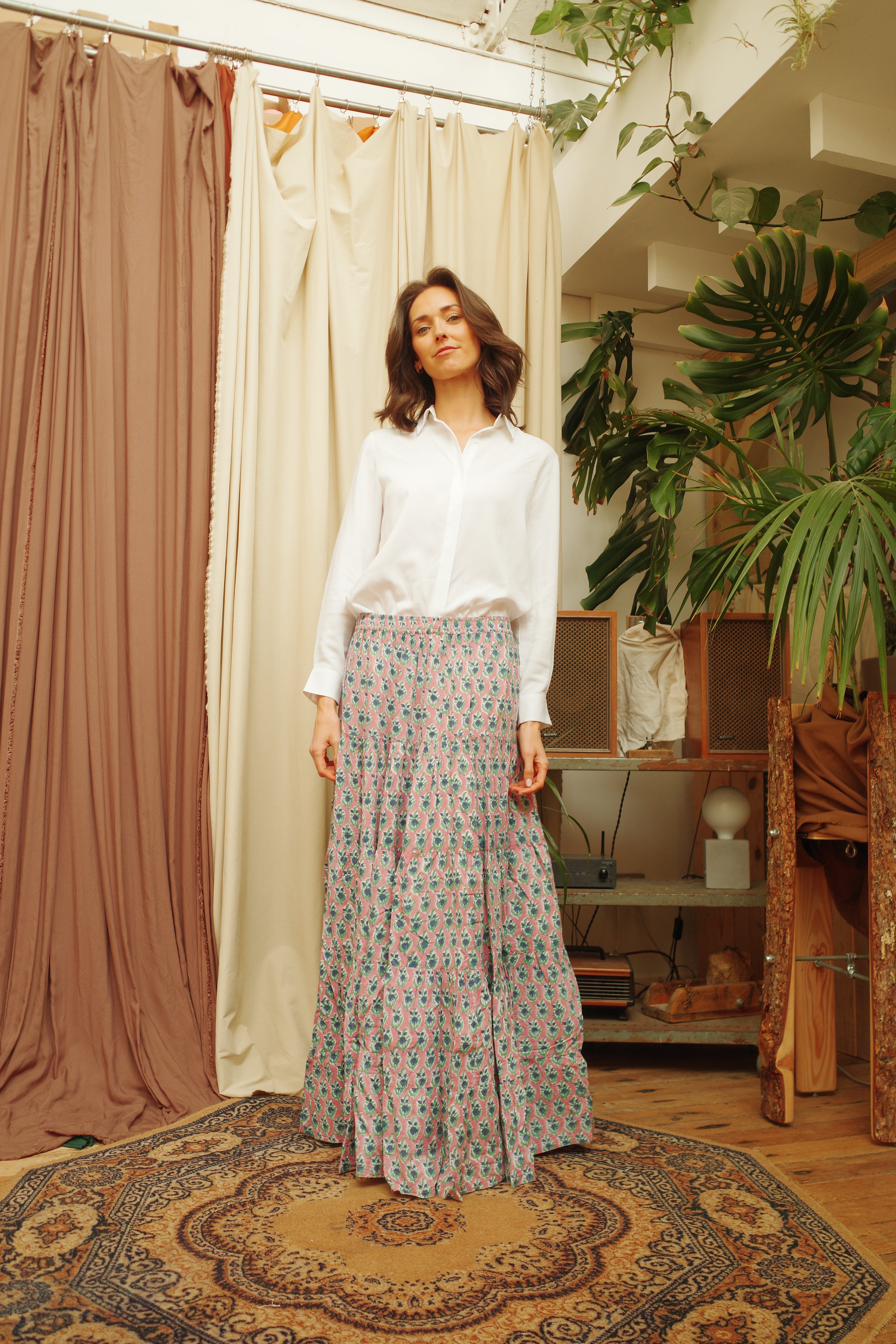 Pink Ivy Skirt - Levuroy
