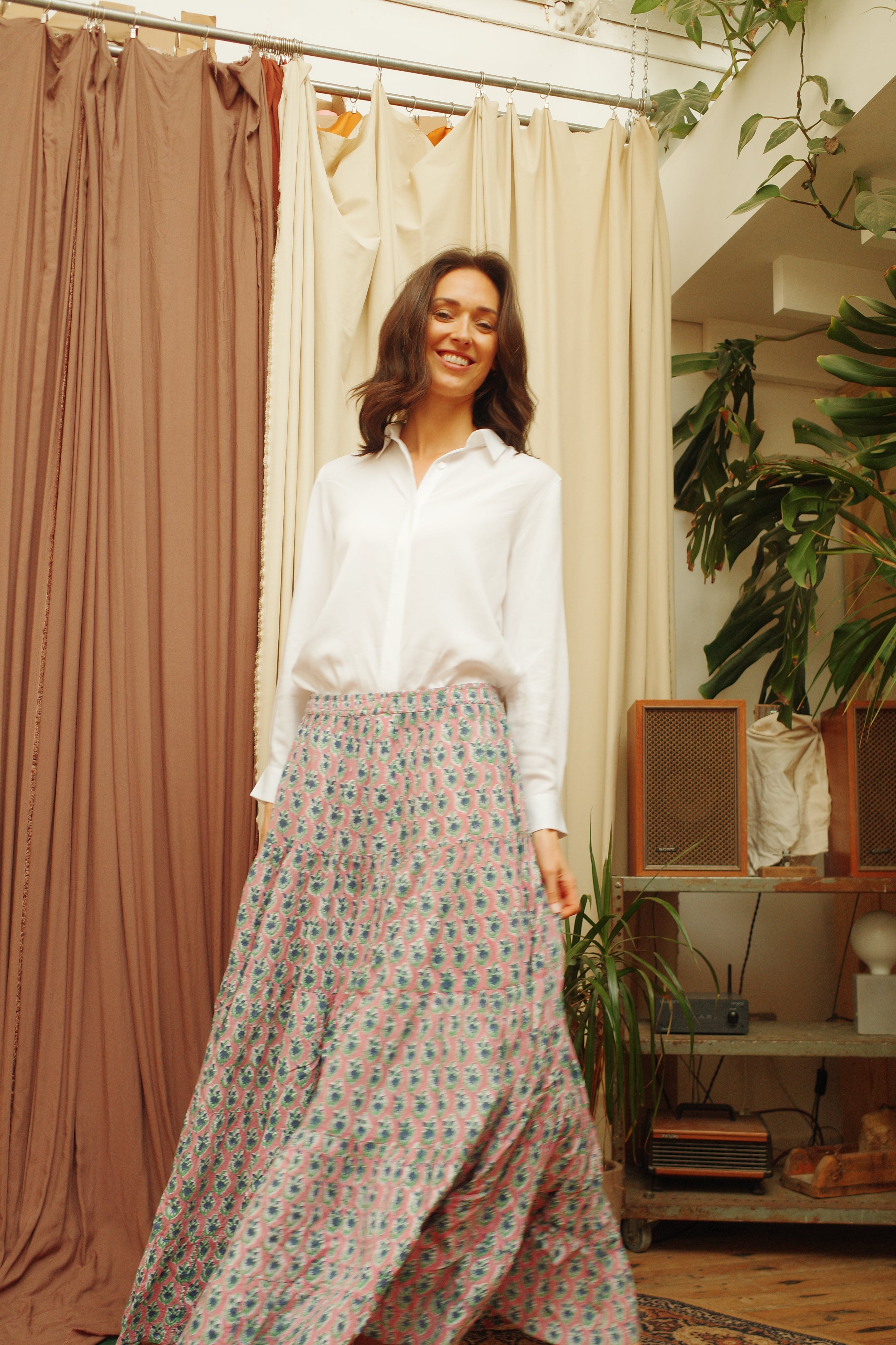 Pink Ivy Skirt - Levuroy