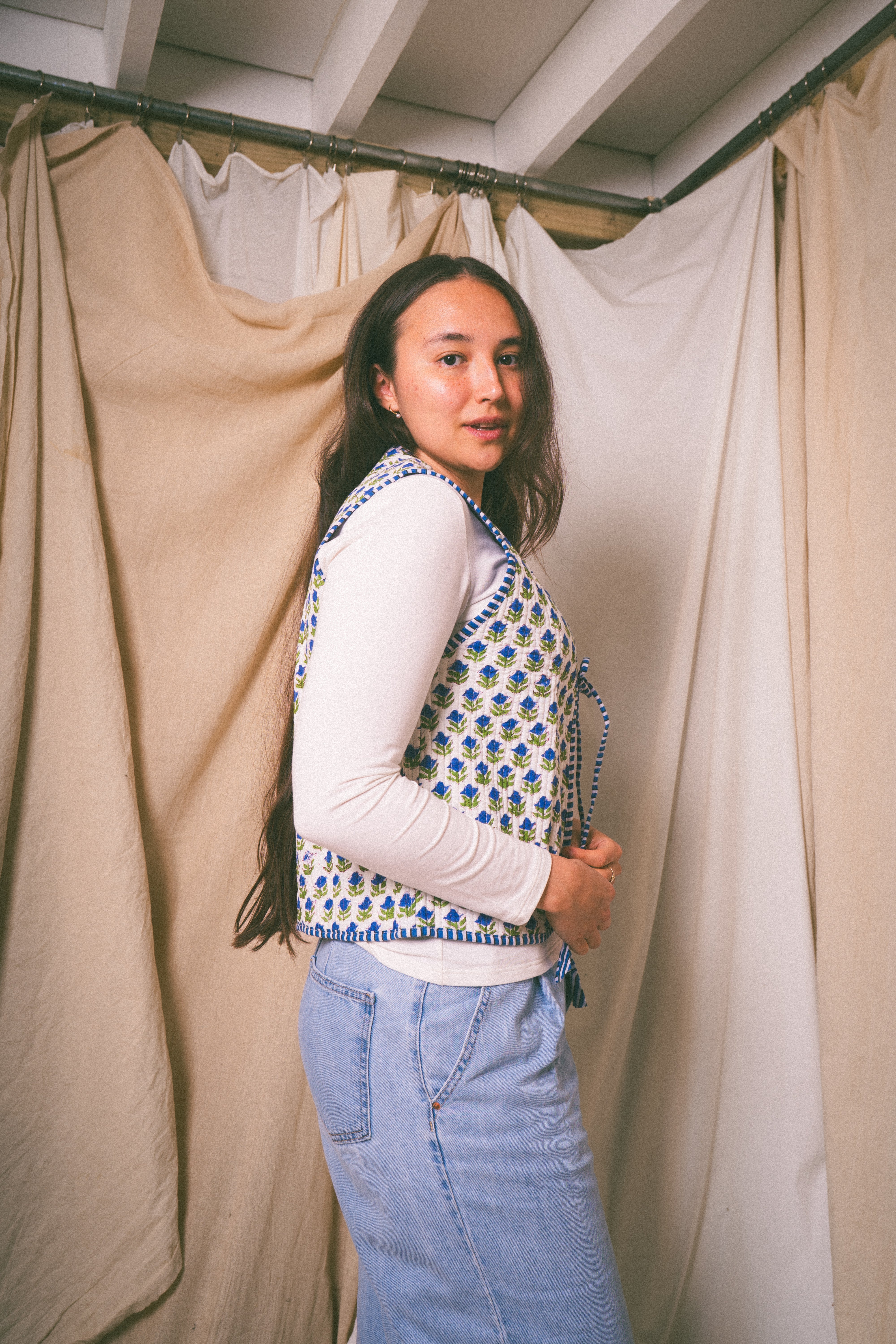 Royal Blue Amour Waistcoat - Levuroy