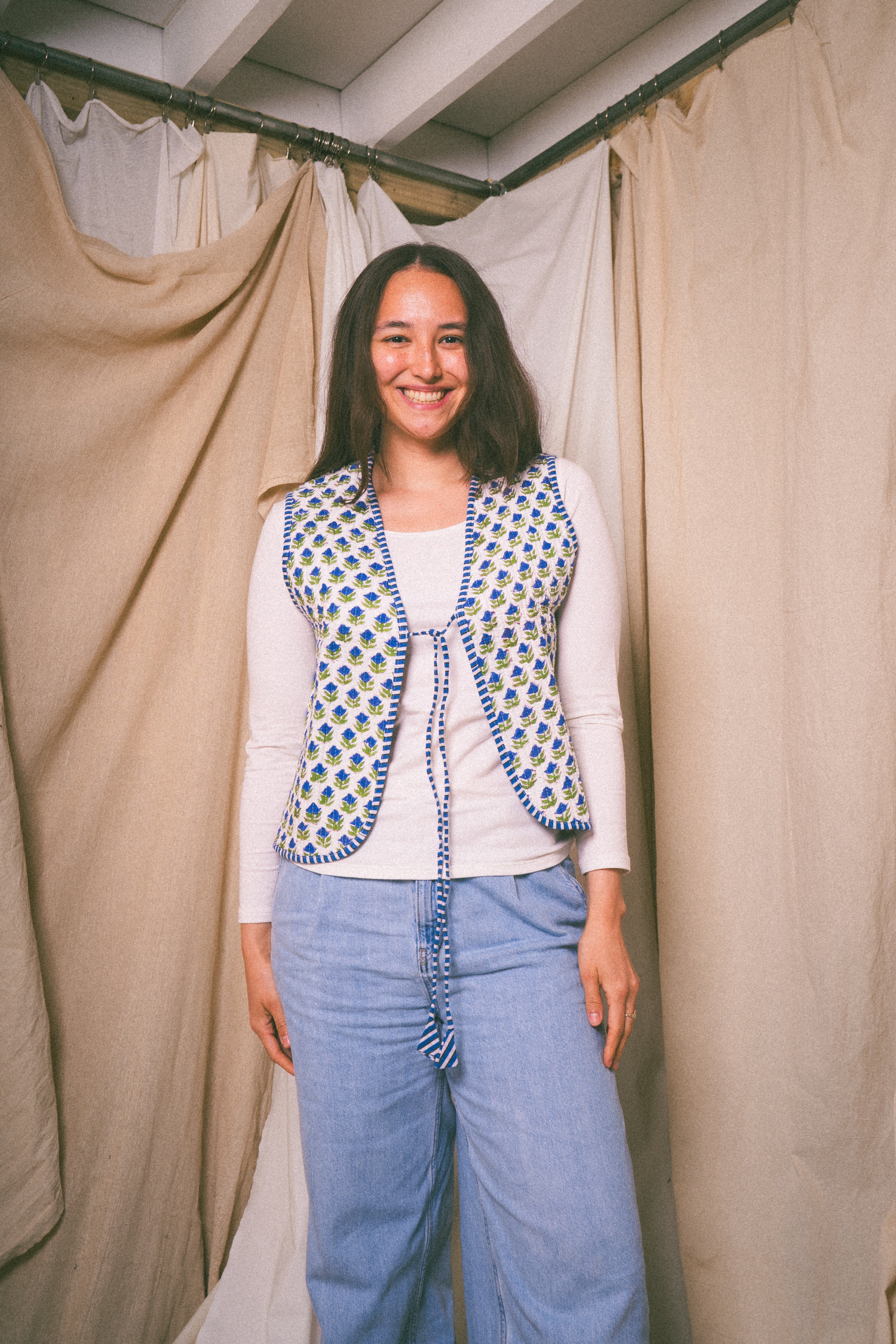 Royal Blue Amour Waistcoat - Levuroy