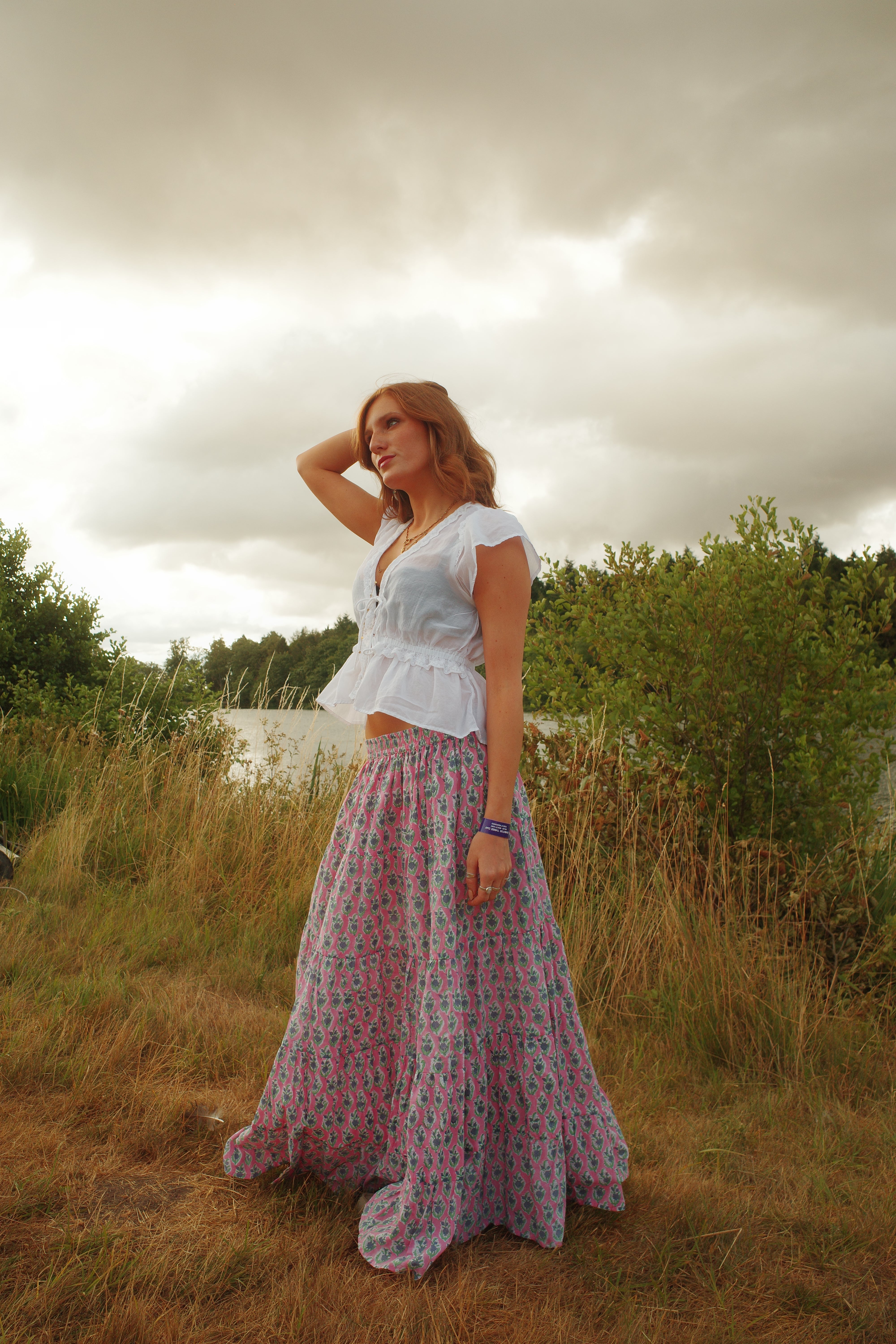 Pink Ivy Skirt - Levuroy