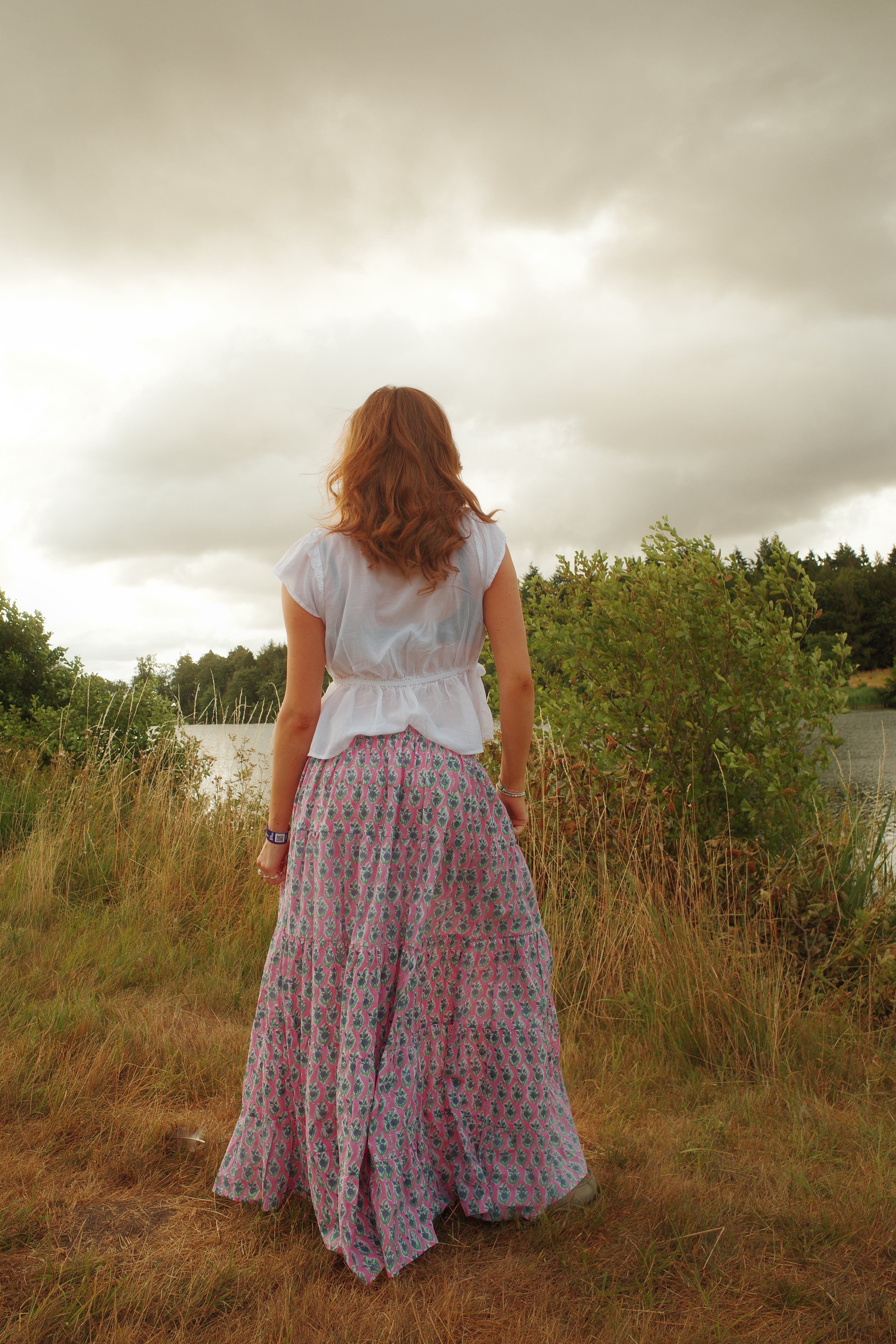 Pink Ivy Skirt - Levuroy