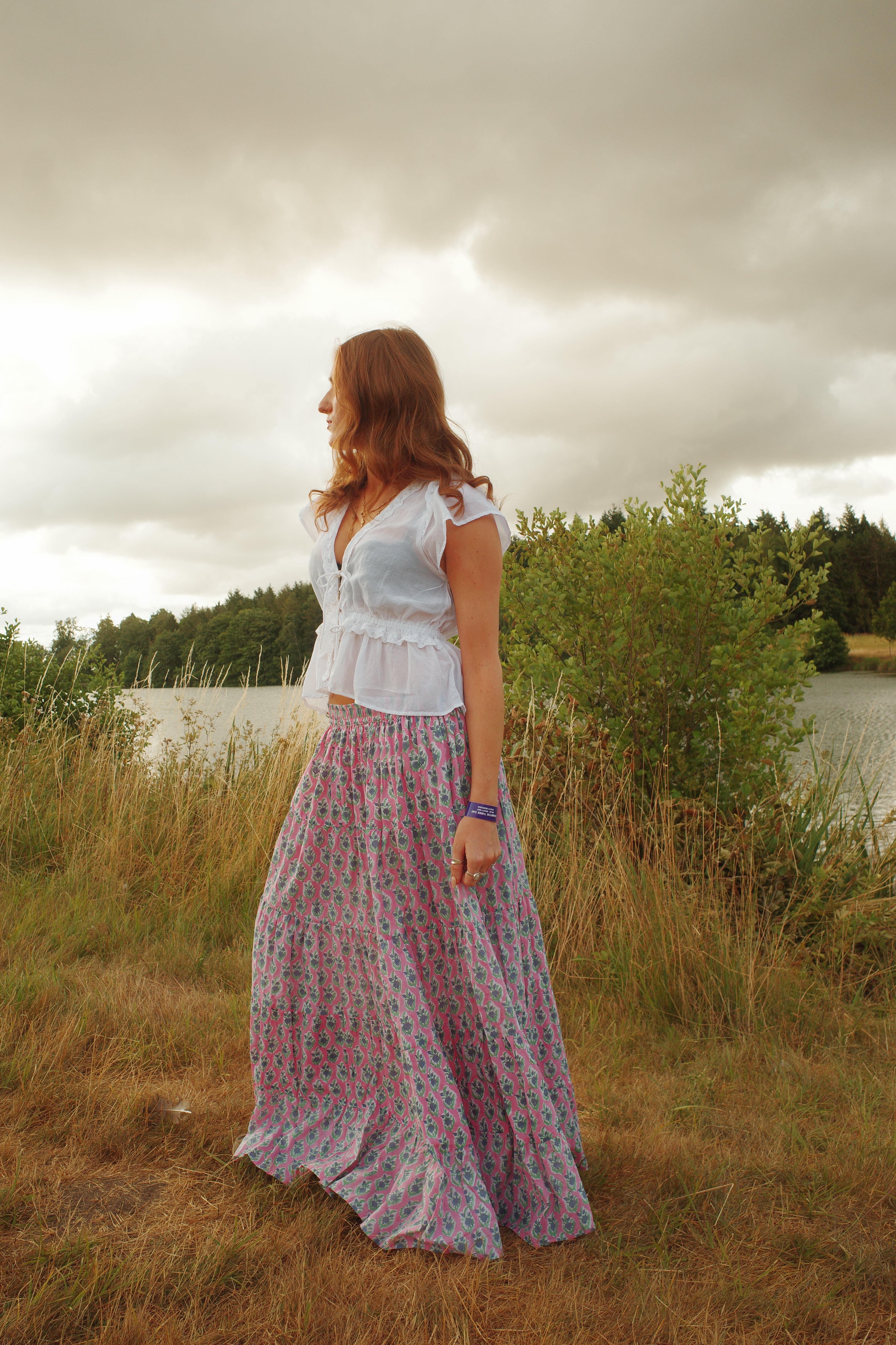Pink Ivy Skirt - Levuroy